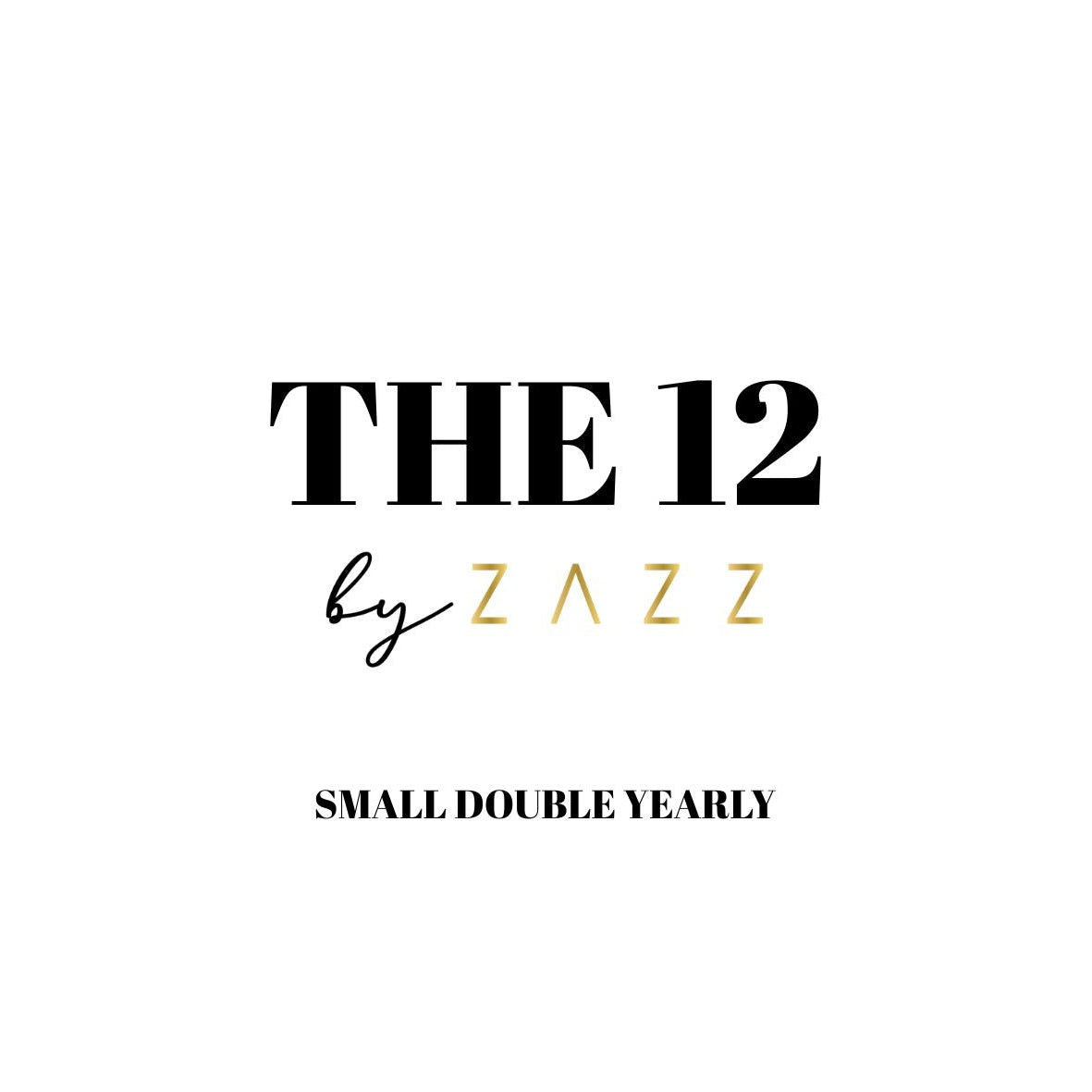 THE 12 Yearly - Small Modal Double Stitch