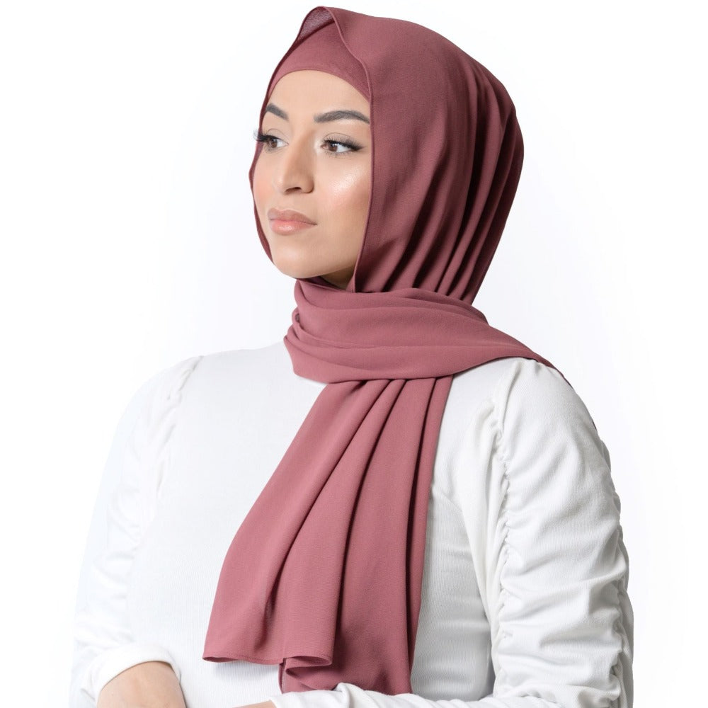 Rosewood Hijab - Chiffon