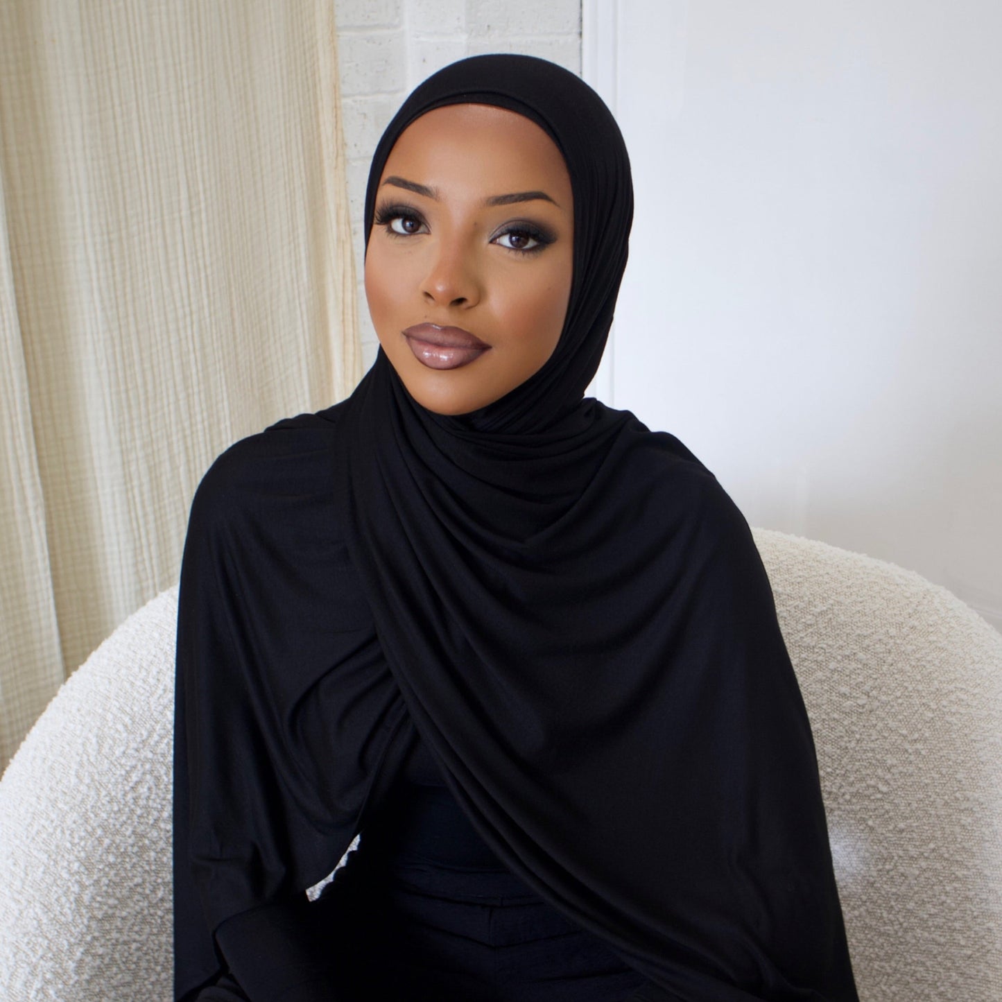 Black Hijab - Jersey
