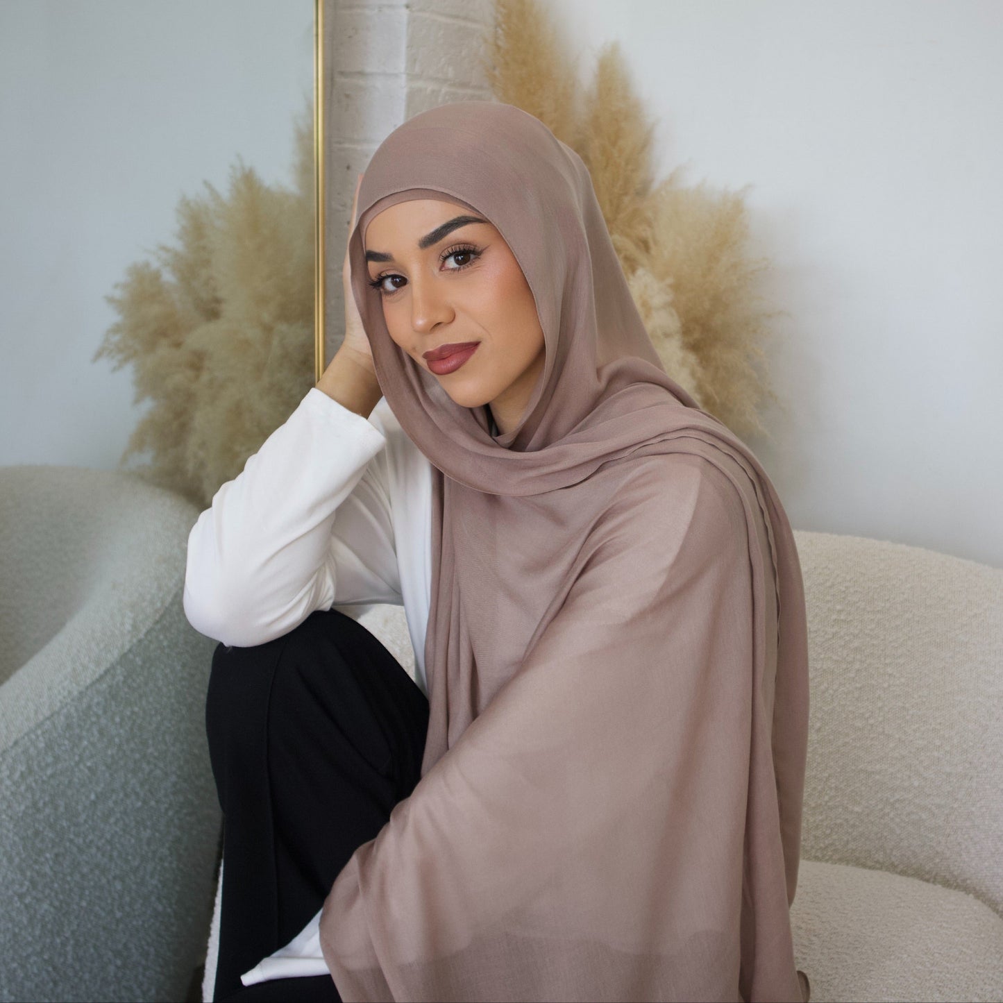 Warm Vanilla Hijab - Modal