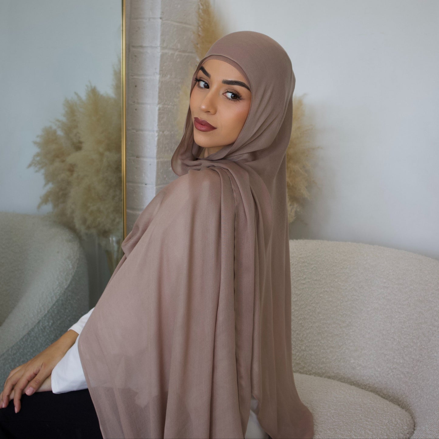 Warm Vanilla Hijab - Modal