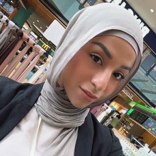 Taupe Hijab - Modal