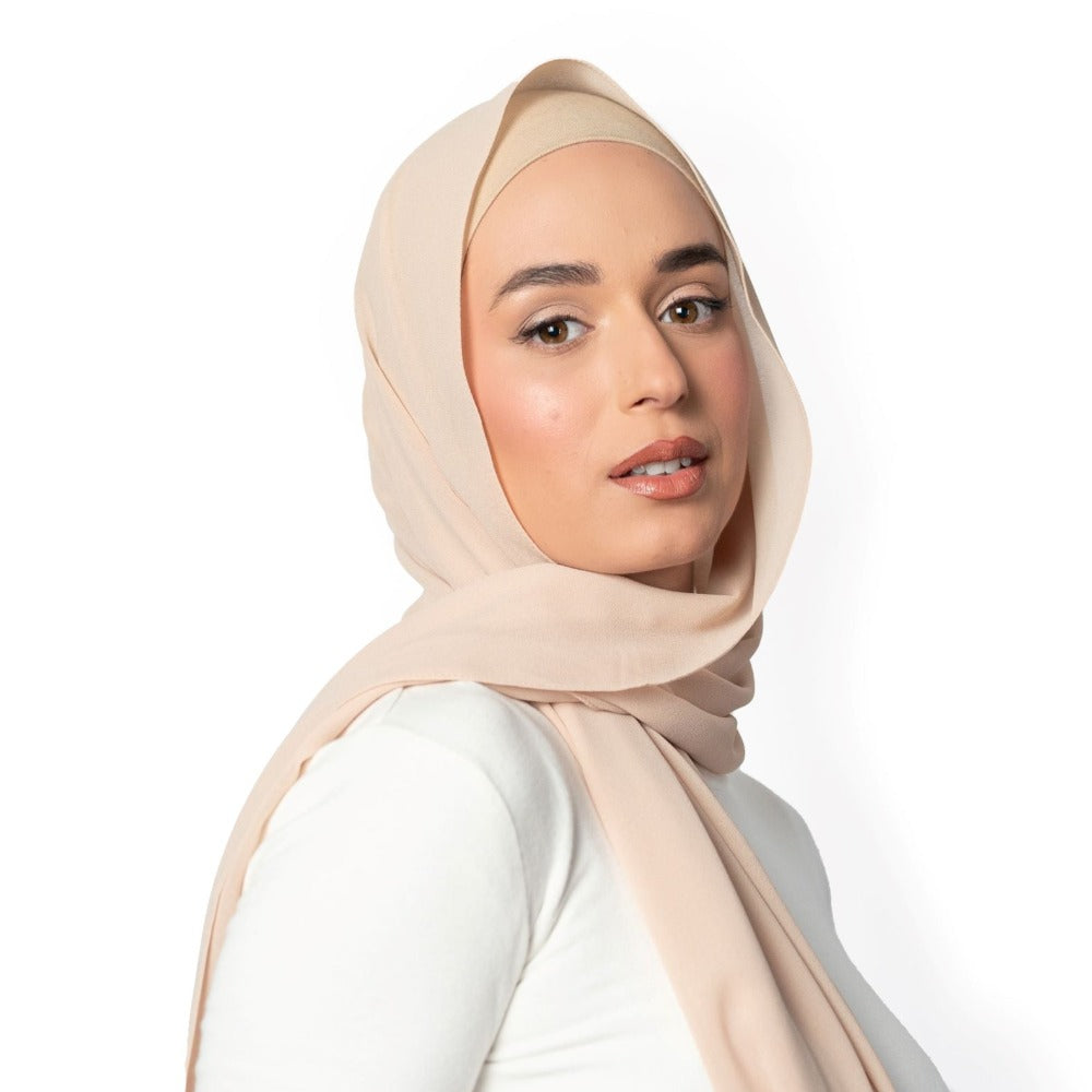 Wheat Hijab - Chiffon