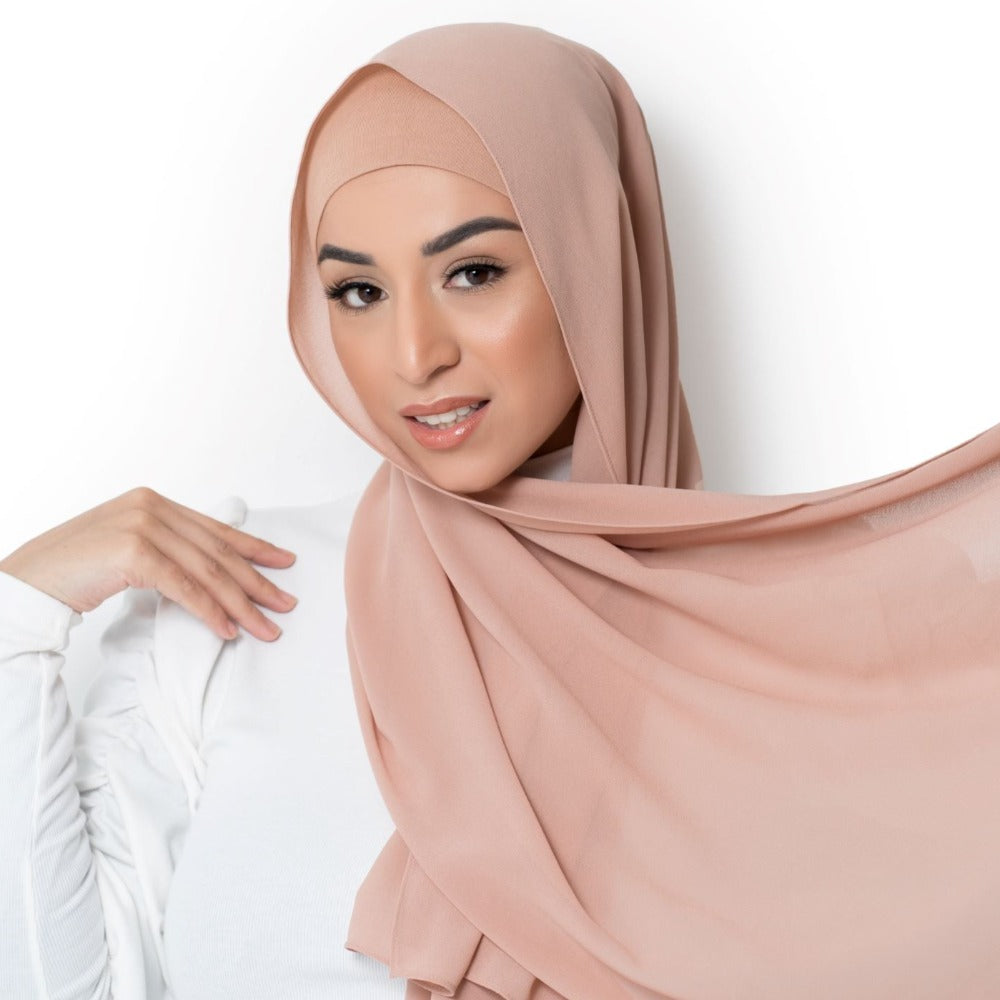 Camel Hijab - Chiffon