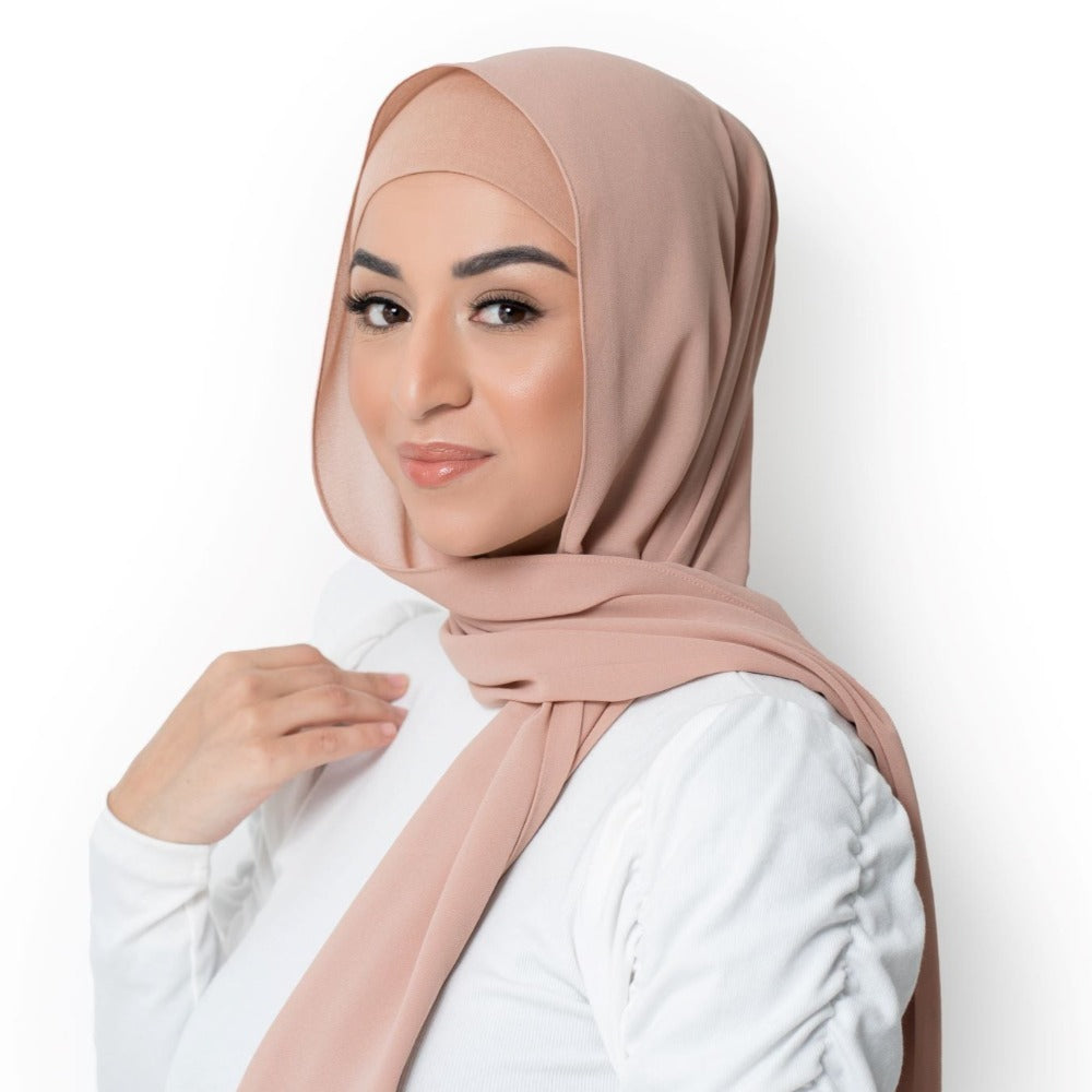 Camel Hijab - Chiffon