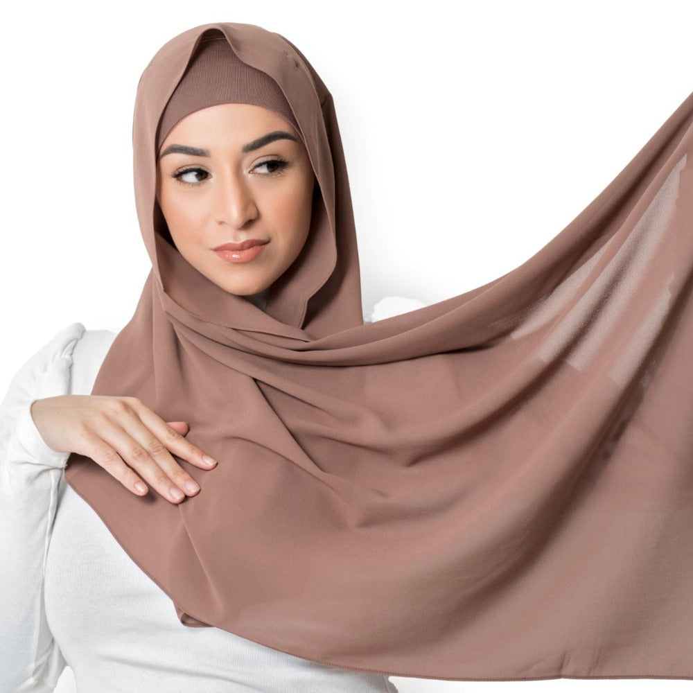Nutmeg Hijab - Chiffon