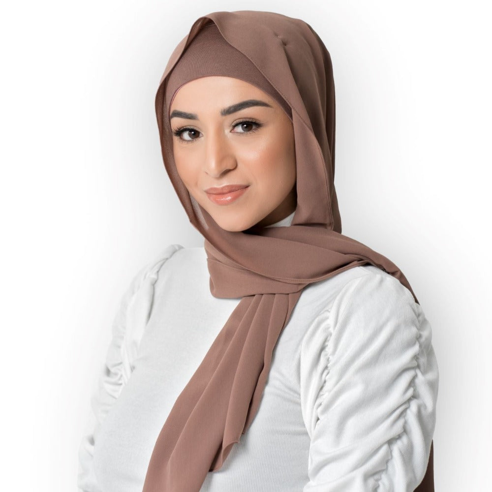Nutmeg Hijab - Chiffon