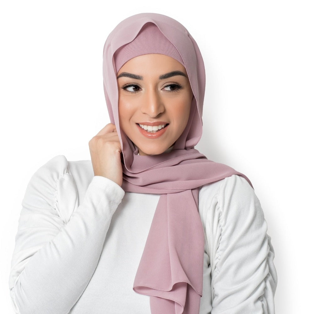 Blush Hijab - Chiffon