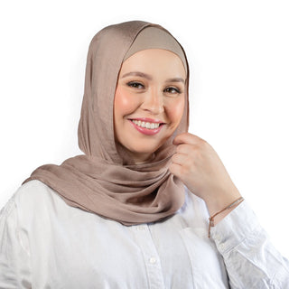Warm Vanilla Hijab - Modal