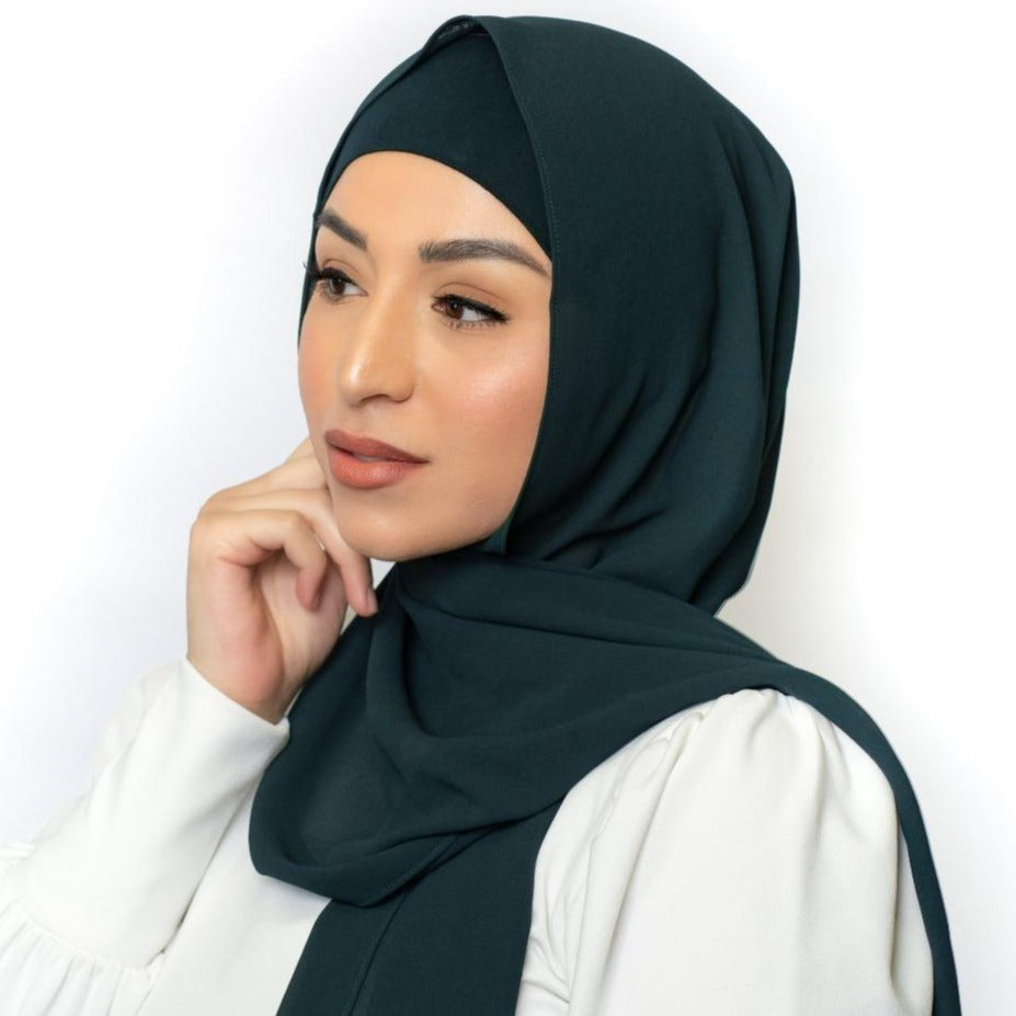 Emerald Hijab - Chiffon